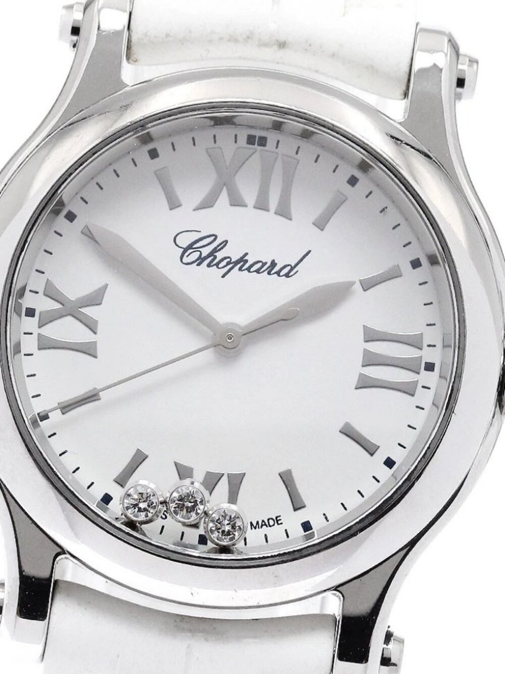 Chopard Happy sports 278590-3001 3P diamond white Dial Quartz Ladies_951997